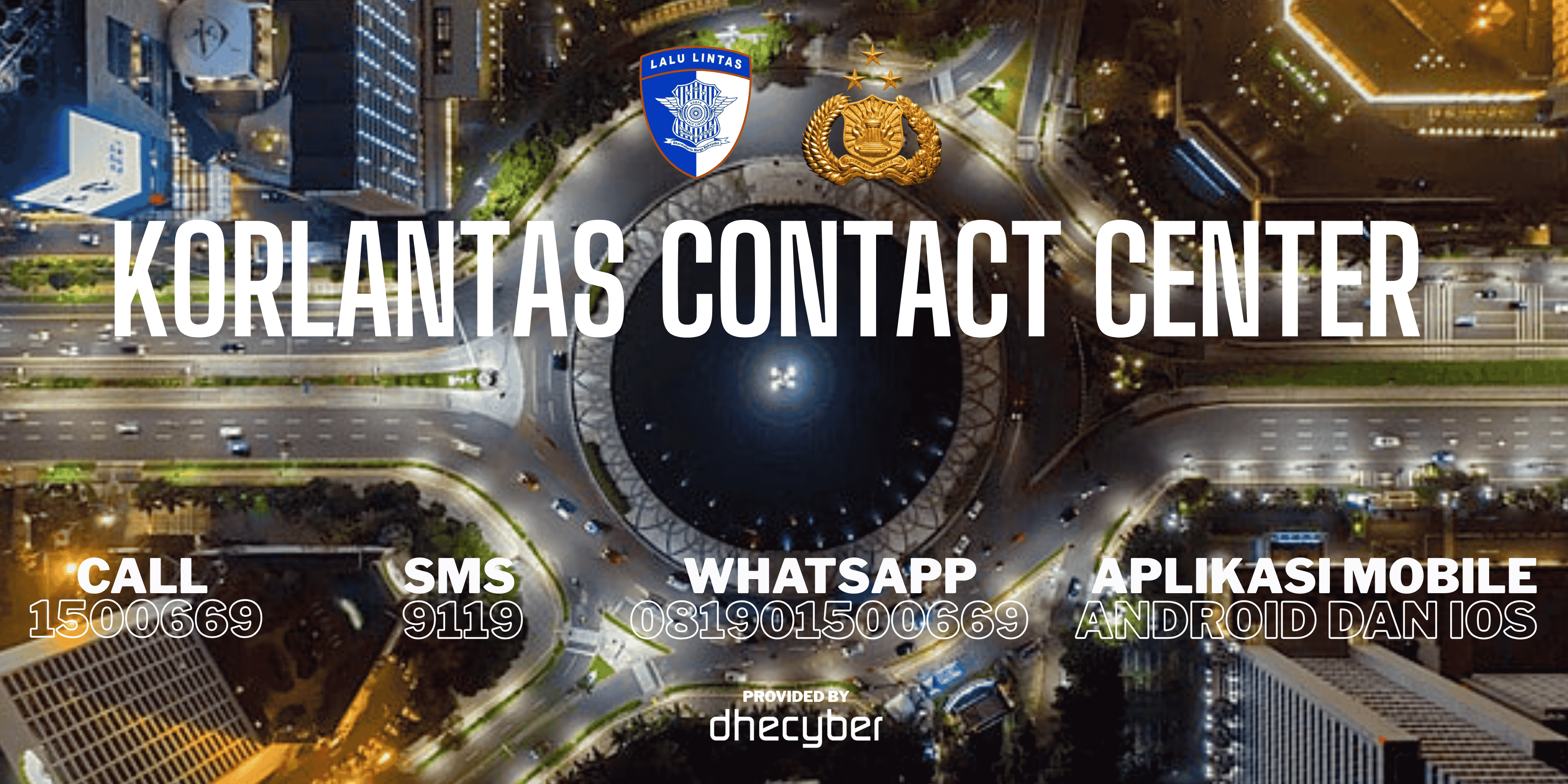Contact Center Korlantas by Dhecyber